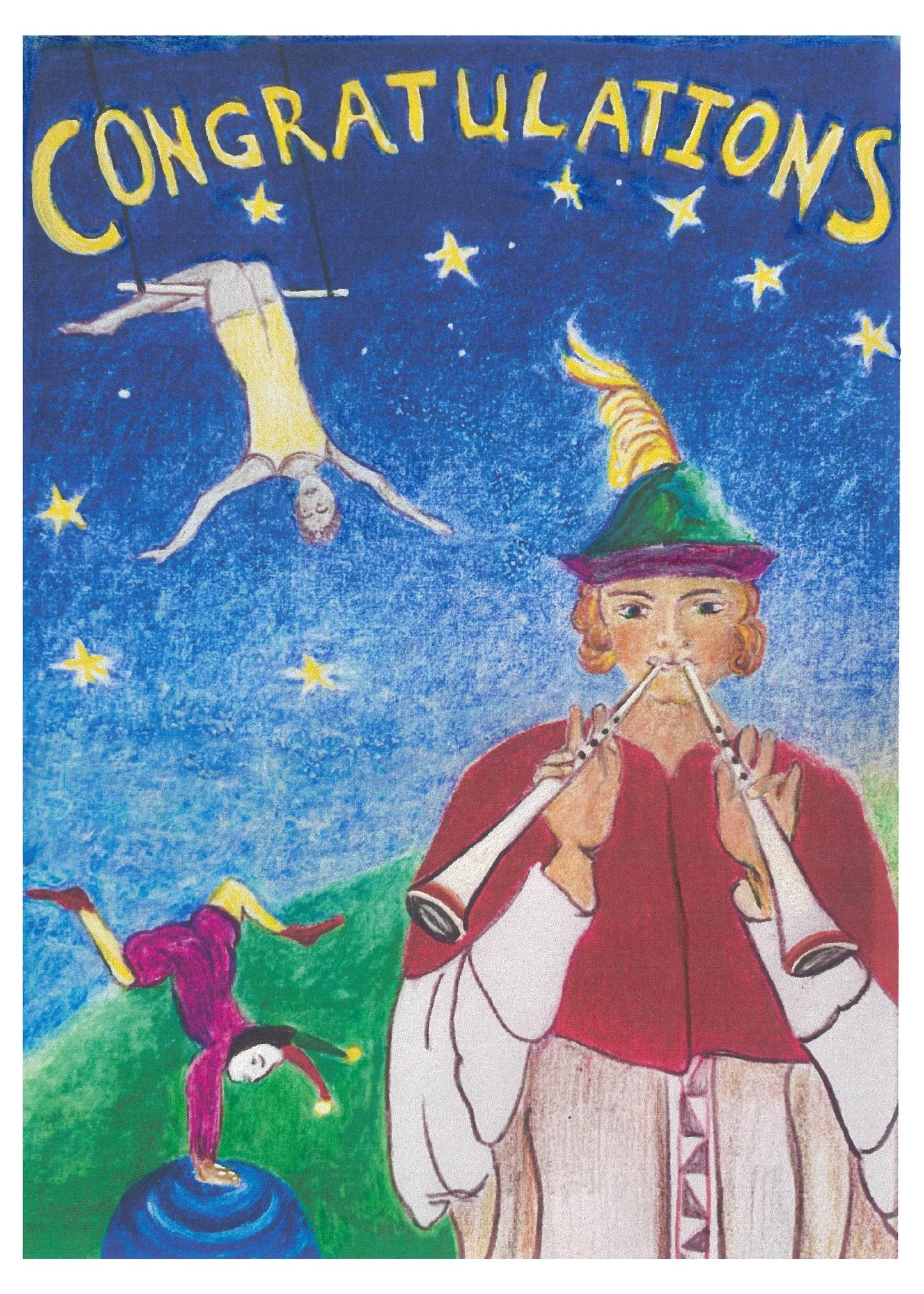 Congratulations - Acrobats & Musician