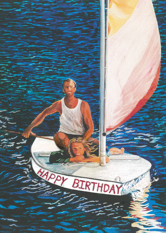 Happy Birthday - Sailing