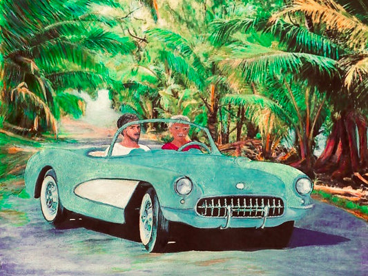 1956 Chevrolet Corvette Convertible Shady Palm Drive